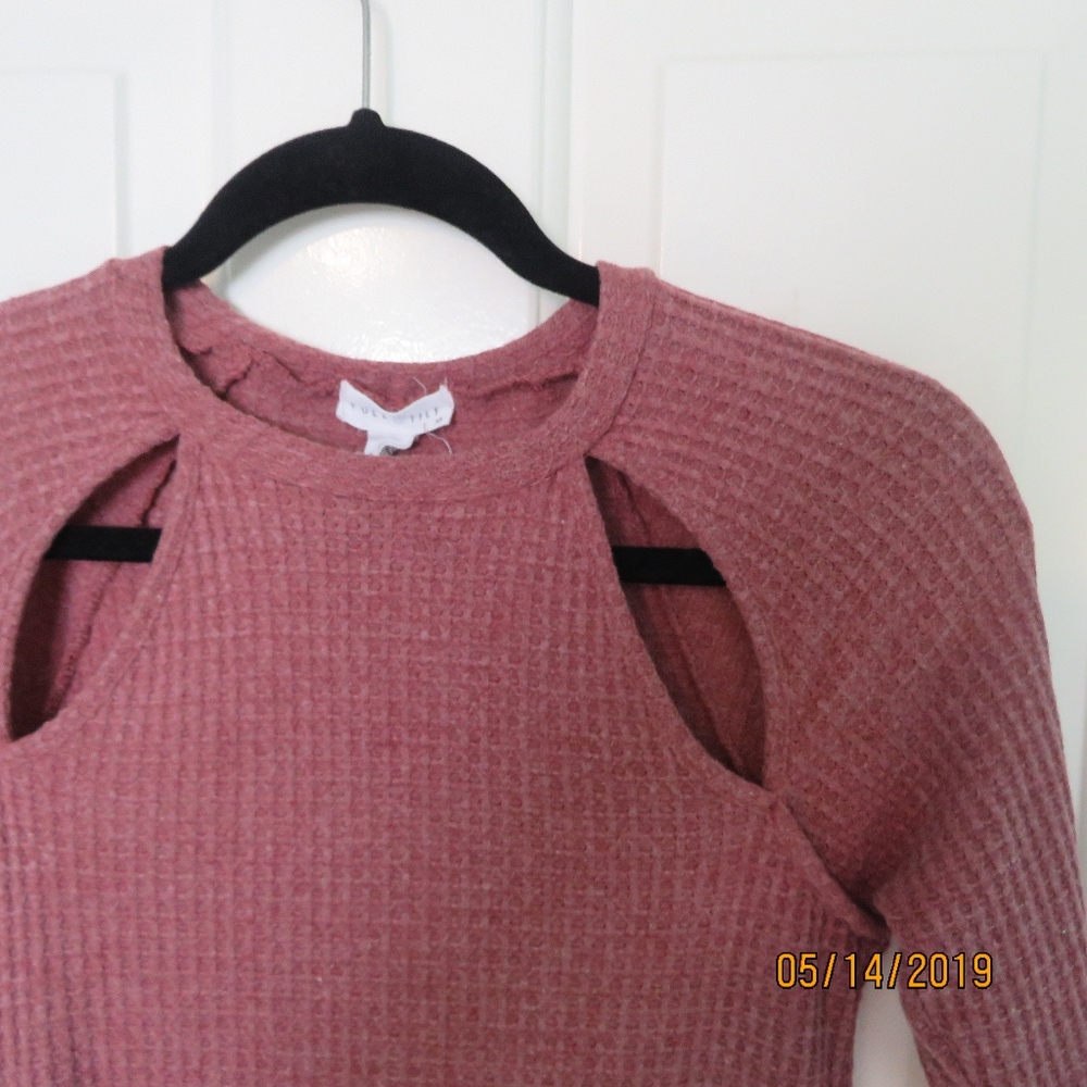 Mauve Long Sleeve Dress